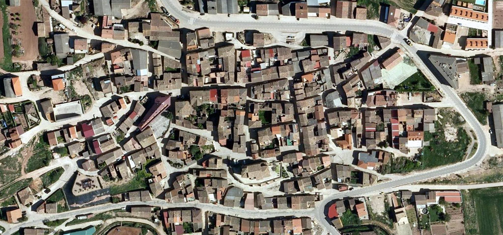 Mapa de Hormilla y situación de Azenari