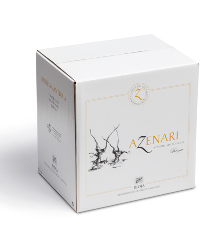 caja de vino Azenari